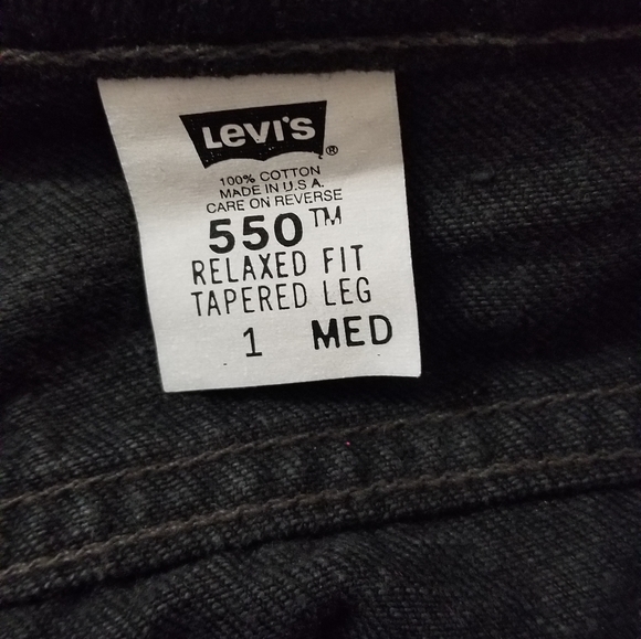 Vintage Levi's 550 Relaxed Fit, Trapped Legs - Picture 8 of 8
